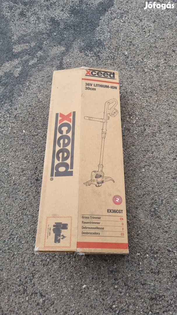 Teleszkópos nyéllel, minőségi akkumulátoros szegélynyíró fűkasza