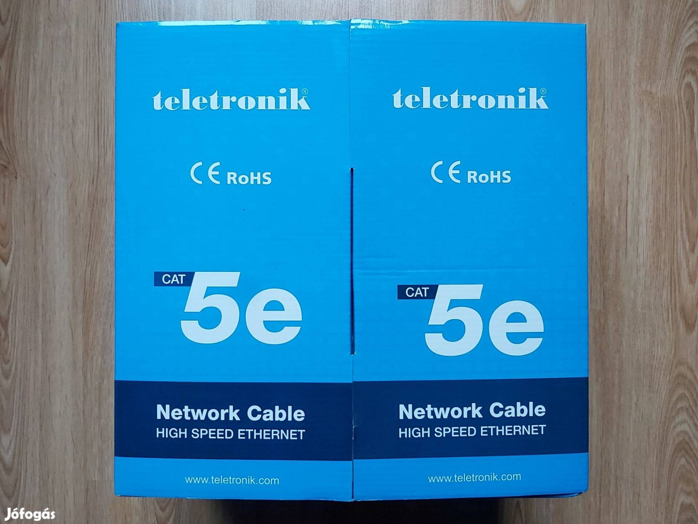 Teletronik CAT5e UTP AWG 24 sodrott érpárú réz kábel 305m