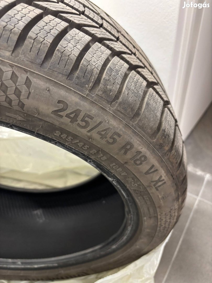 Téli Gumi: Continental Wintercontact TS870P245/45 18R 100V