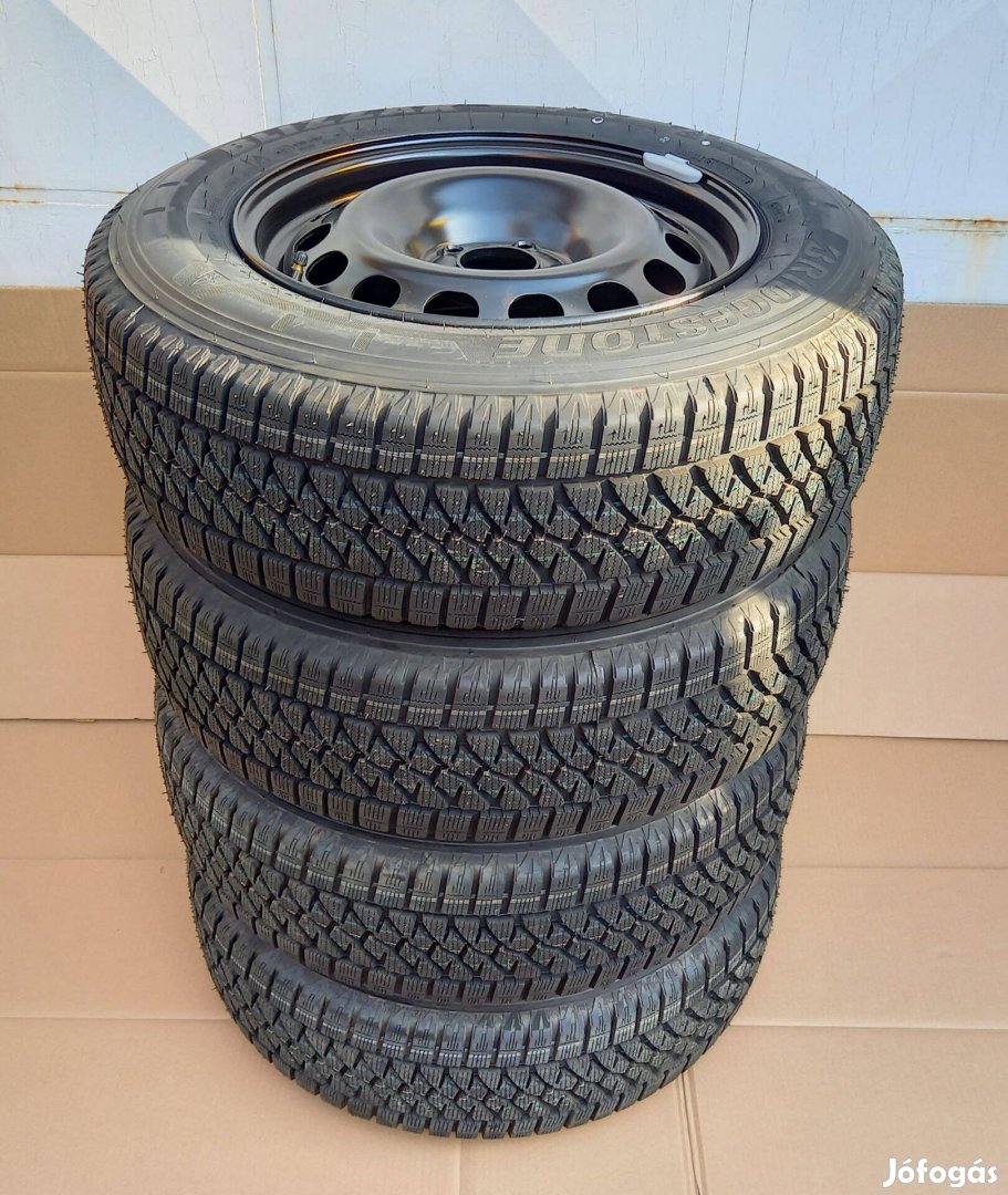 Téli Kerék Garnitúra Bridgestone 215/65R16C - Új