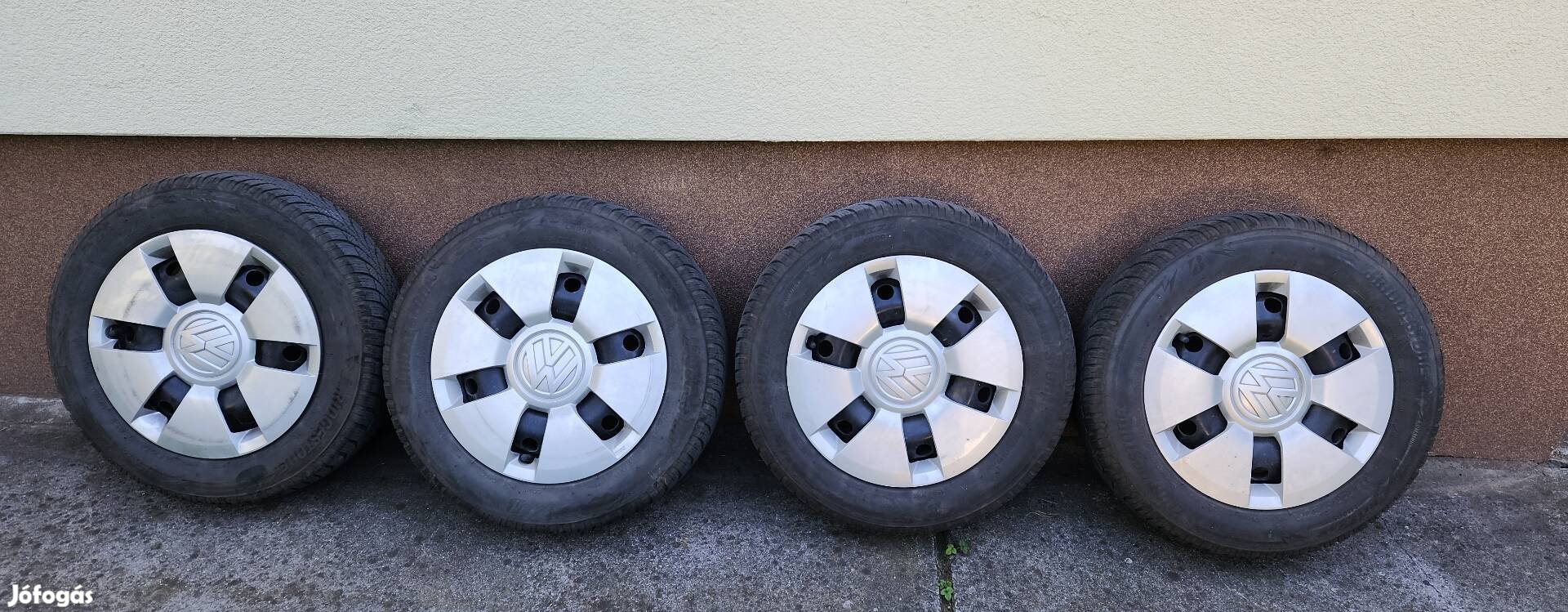 Téli acélkerék szett disztárcsával  165/70 r14 