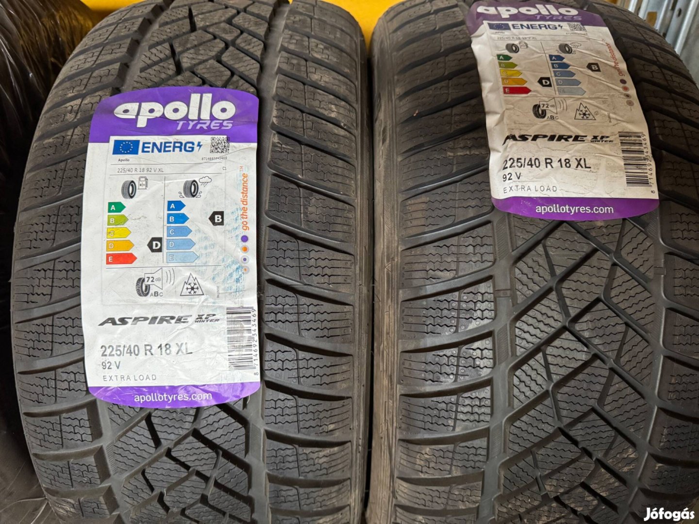 Téli gumi 225/40 R 18 92 XL V Apolló