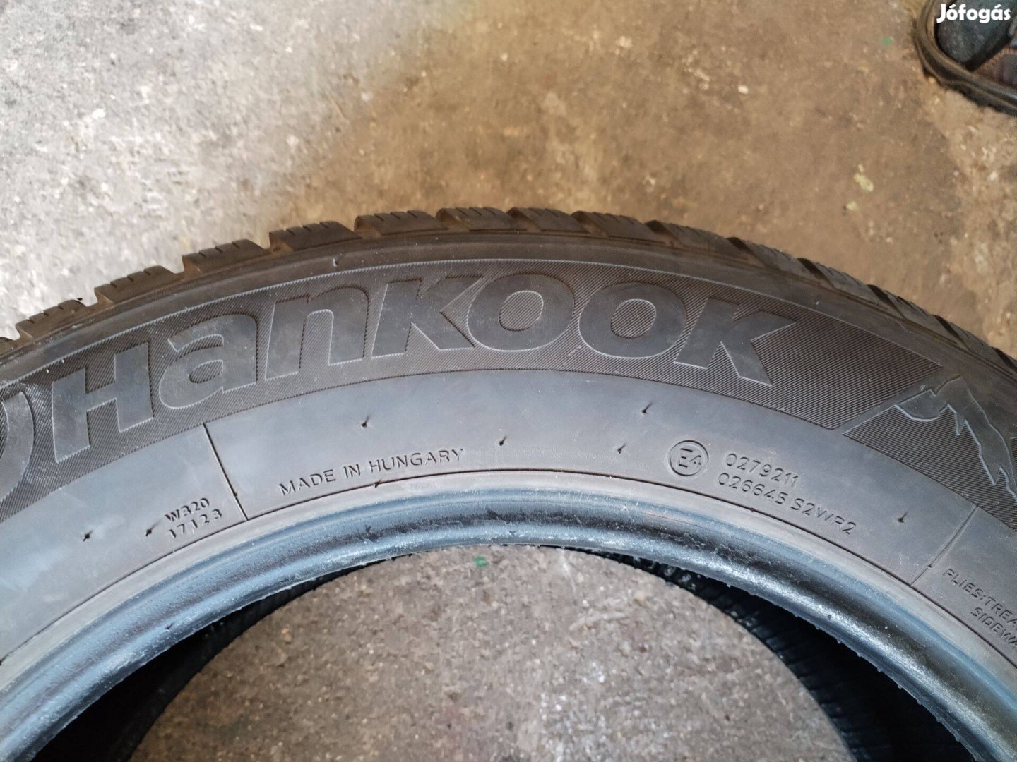 Téli gumi Hankook 17x225/60 garnitúra eladó