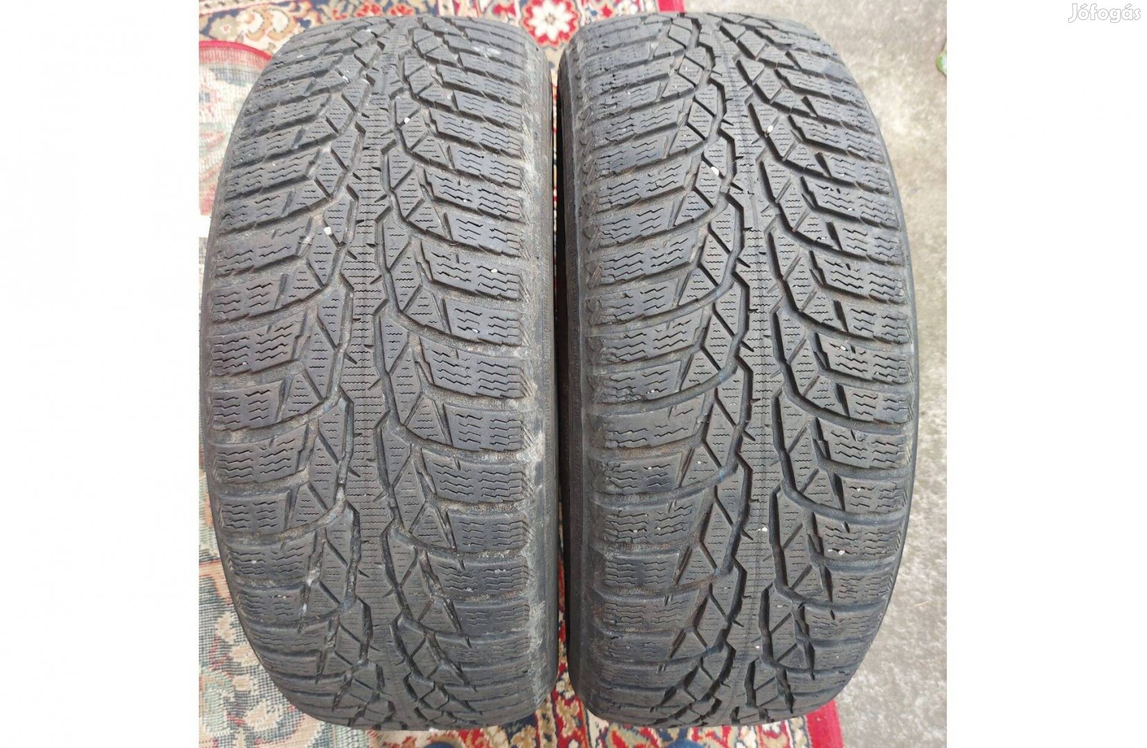 Téli gumi, 205/55 R16, (Nokian) 4 db, egyben eladók