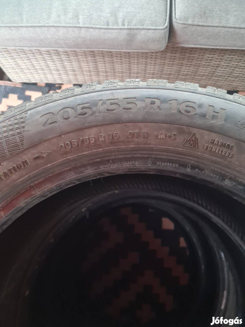 Téli gumi  Continental 205/55/R16   dot 2117