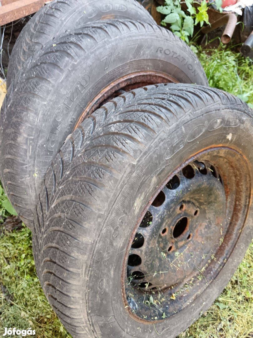 Téli gumi,acélfelni 195/65 R15
