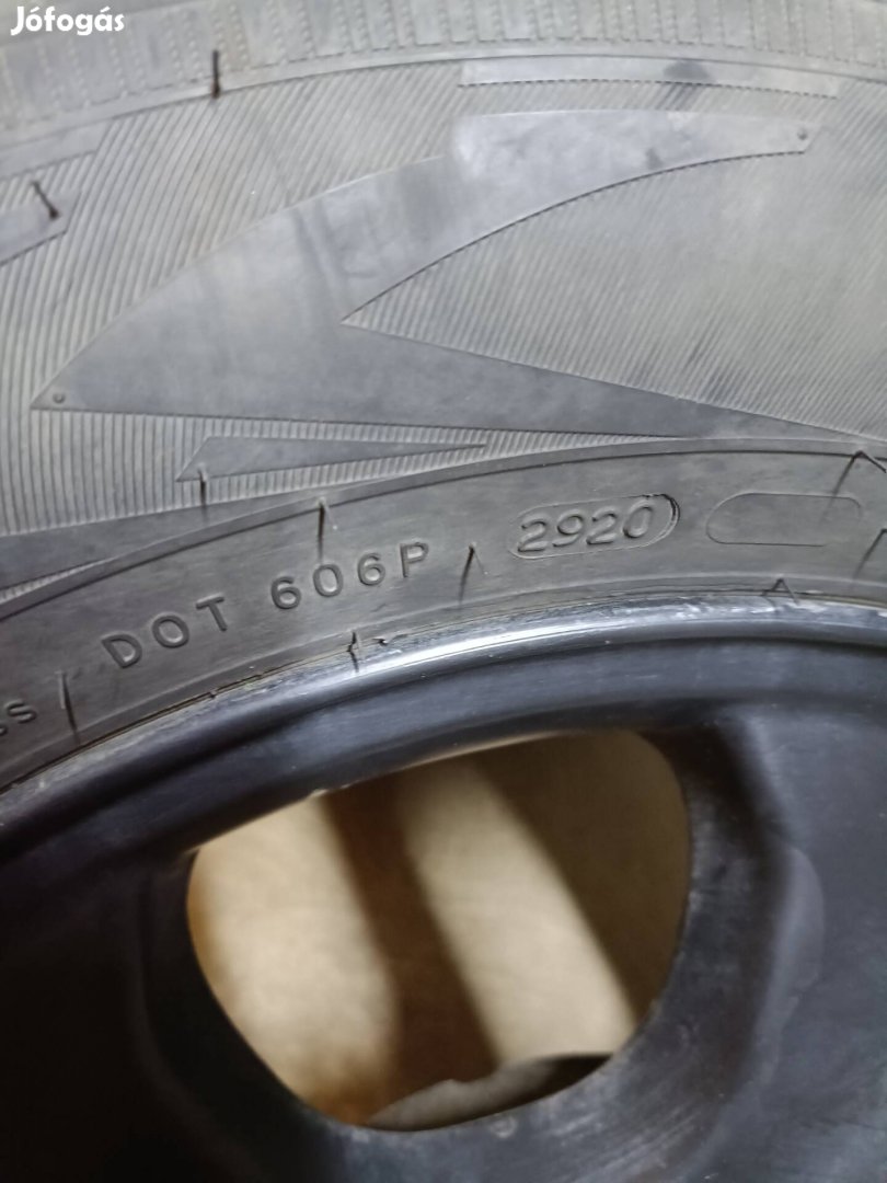 Téli gumi alufelni re szerelve h asztrára való .