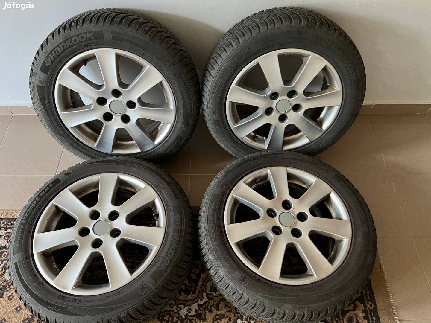 Téli gumi alufelnin