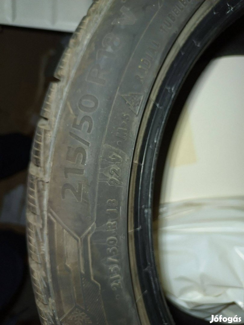 Téli gumi eladó 215/50r18 215 50 r18