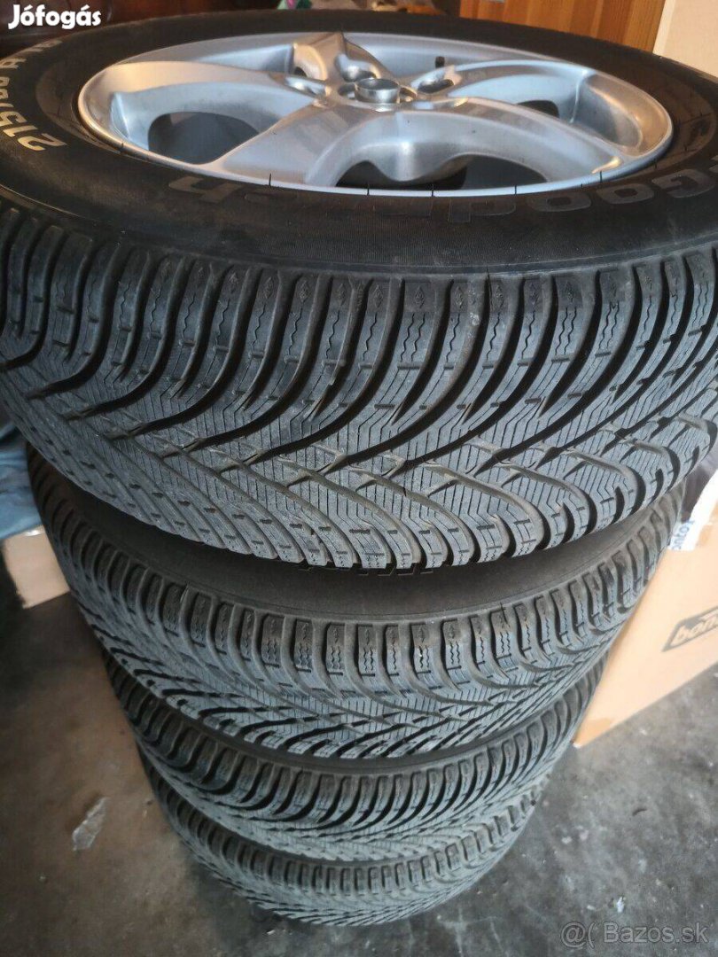 Téli gumi felnivel 215/60 R16