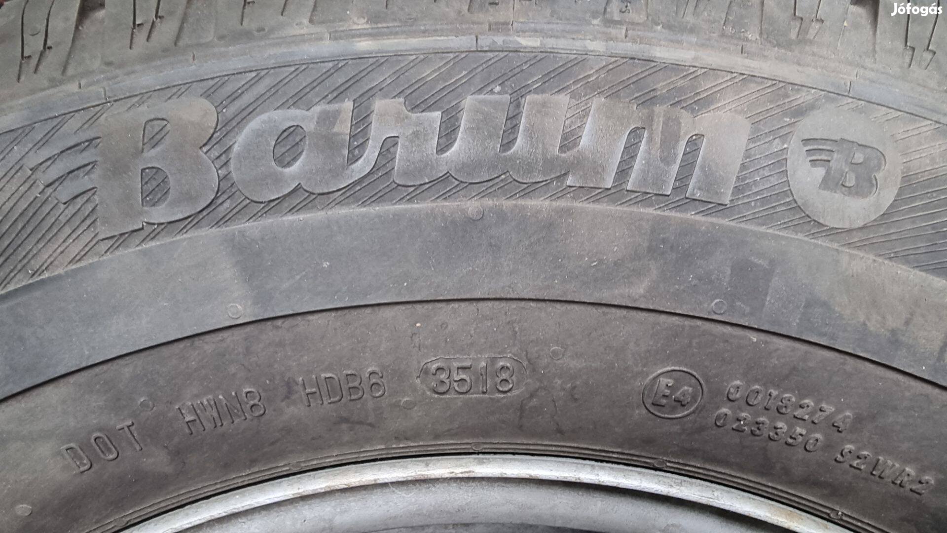 Téli gumi felnivel Fiat Ducato 215/75 R16C Barum