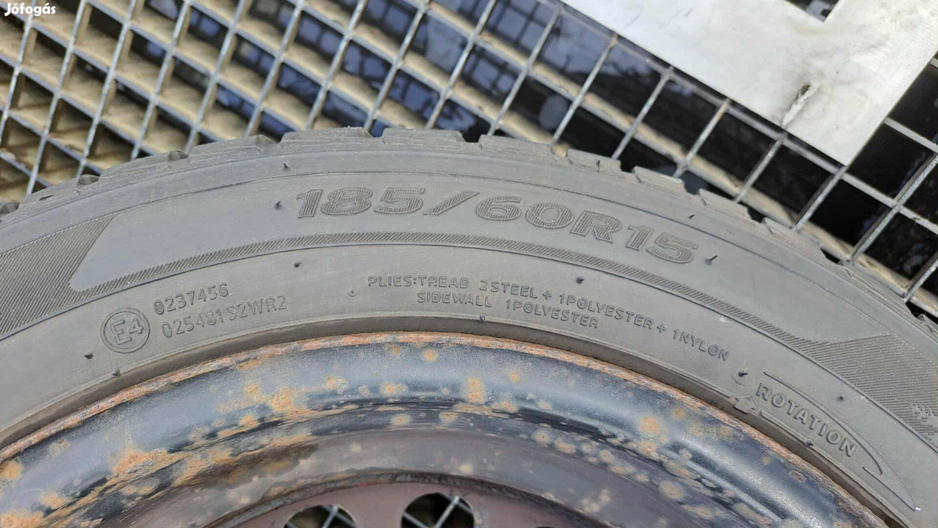 Téli gumi felnivel együtt 185/60 R15 - Suzuki Swift