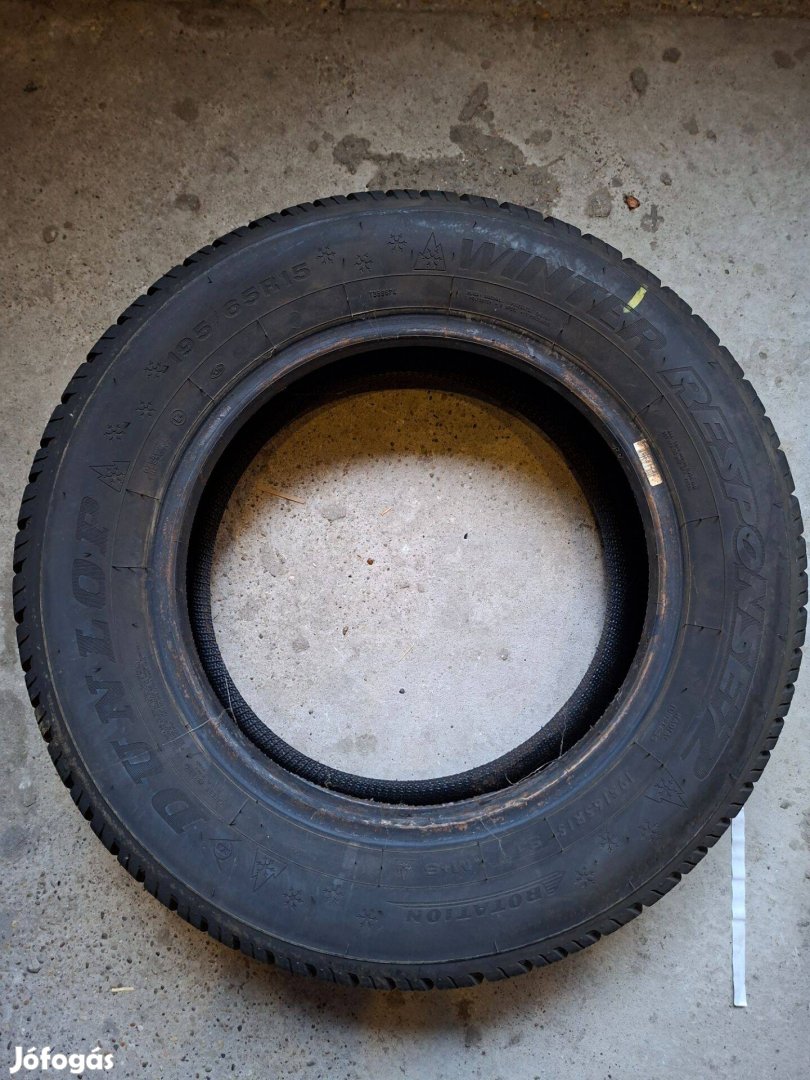 Teli gumi használt Dunlop winter response 2 195/65 R15 2