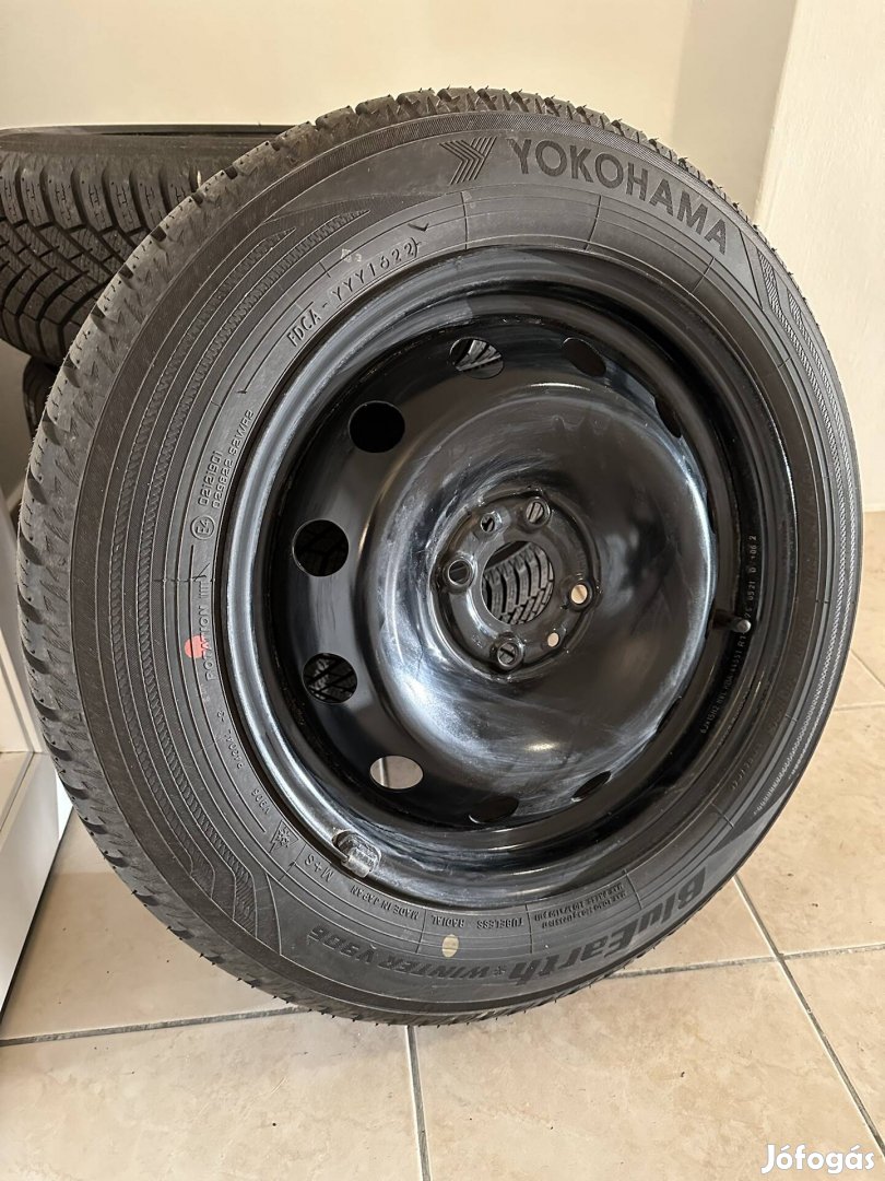 Téli gumi lemez felnivel (Fiat 500)