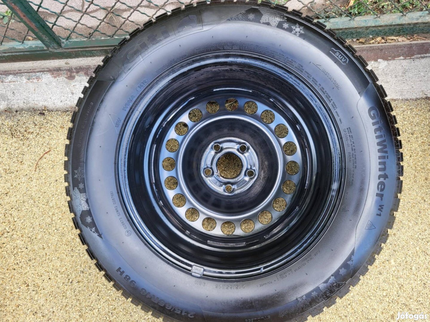 Téli gumi szett felnivel