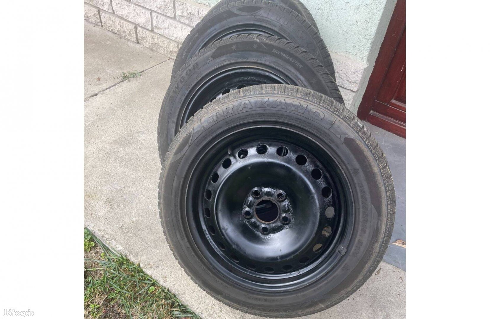 Téli gumi szett lemez felnivel