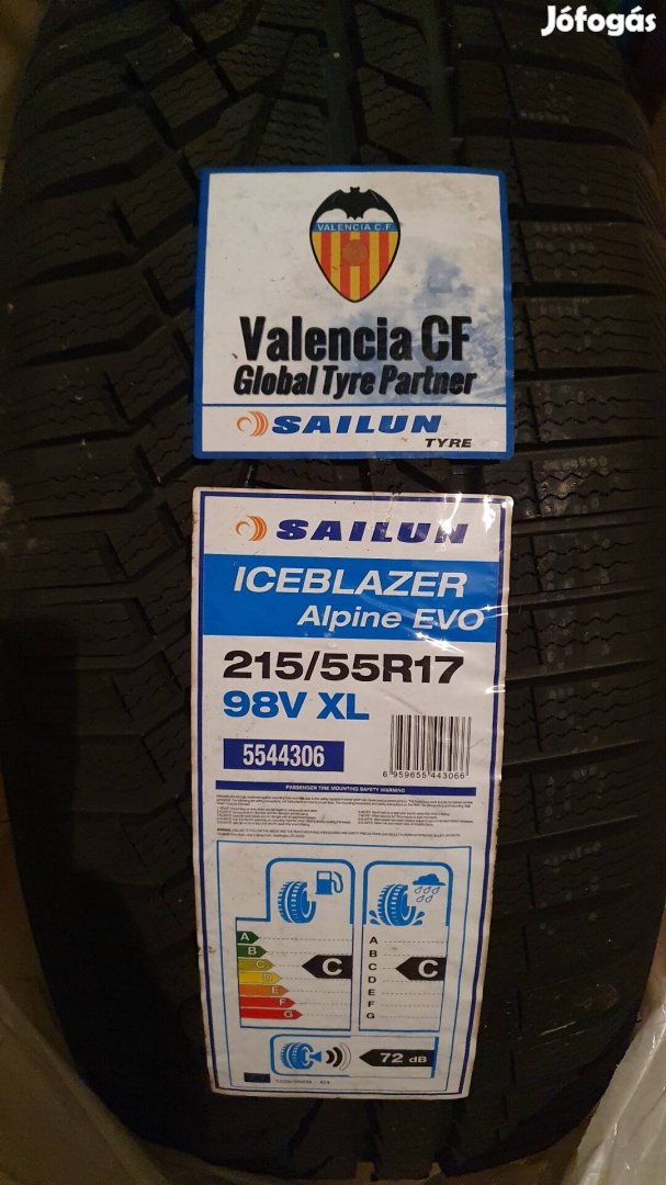 Téli gumiabroncs eladó 21555 R17