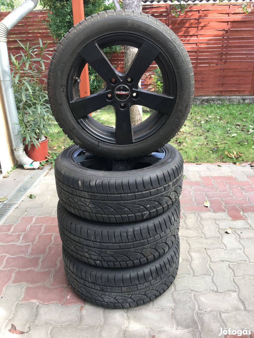 Téli gumival szerelt kerék eladó