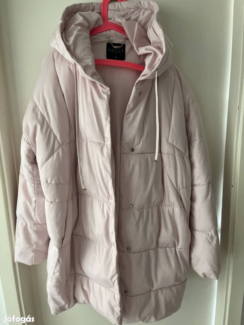 Téli kabát rózsaszín