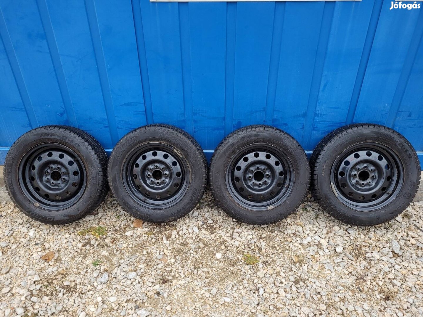 Téli kerék Lada 175/65 R14  újszerű 4x98 lemez felni