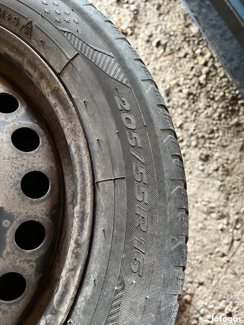 Téli kerék ford/volvo acél felni 205/55 R16