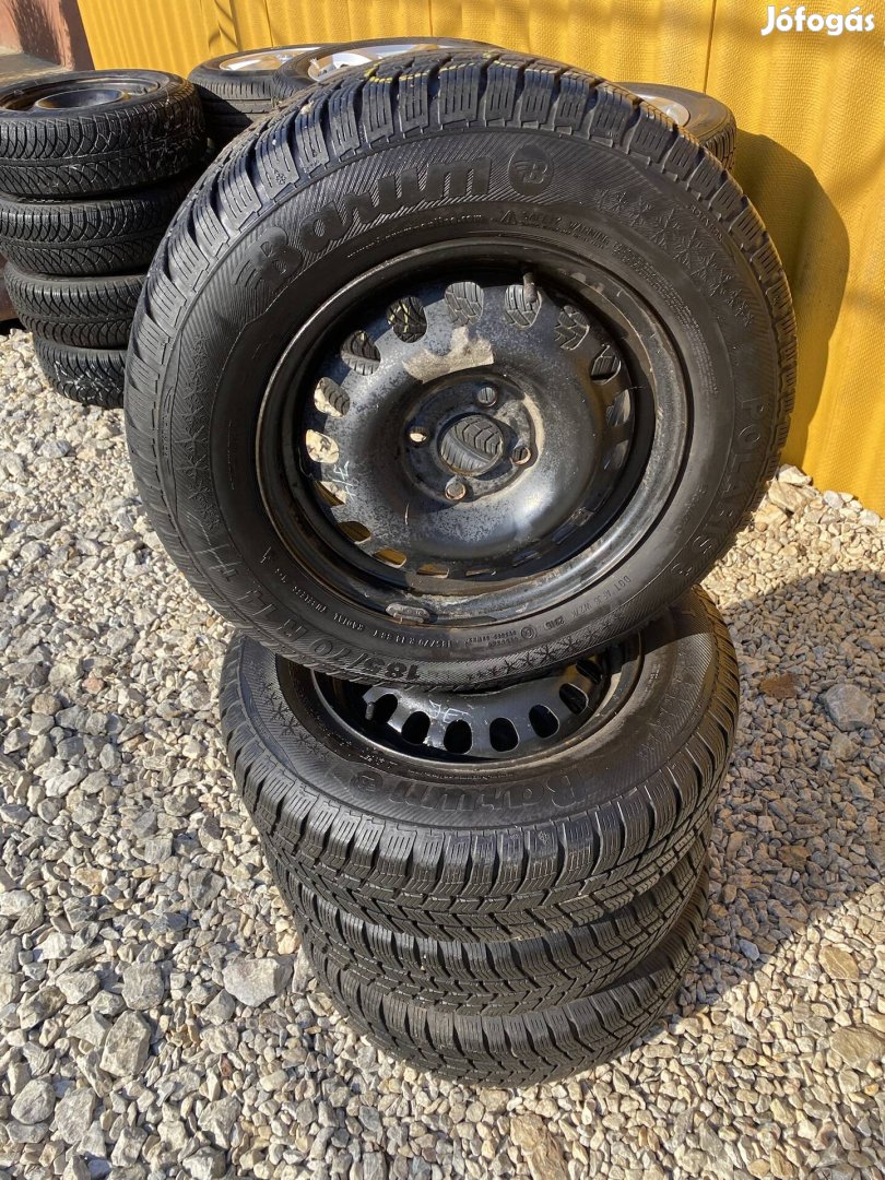 Téli kerékszett 185/70R14 Opel Corsa 35.000Ft 