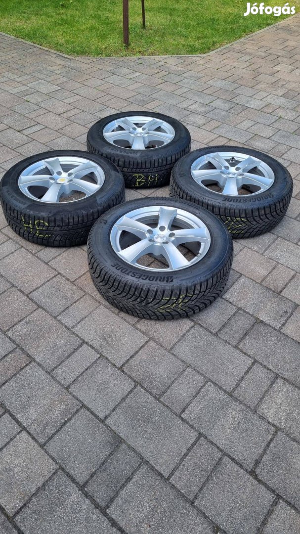 Téligumi 225x60R17 alufelnin 7,5Jx17HT, 5x110, 65,1 ET33