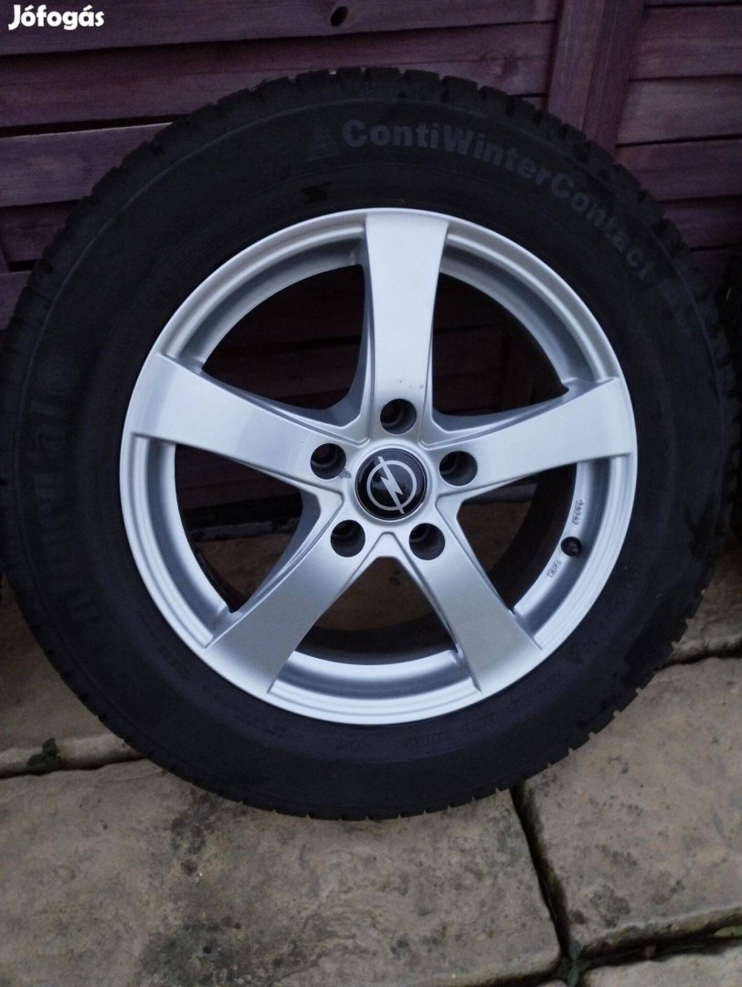 Téligumi alufelnin Continental 215/60 R16