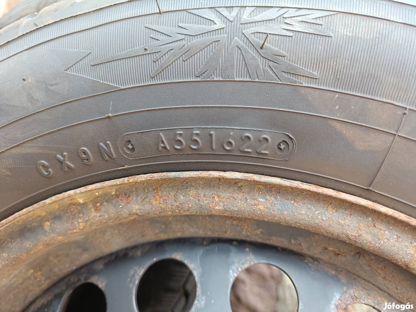 Téligumi+felni 195/65 R15 ,5x110 65,1 ET 35