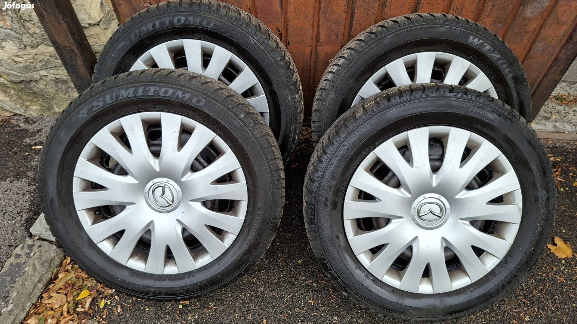 Téligumi-garnitúra 4 db Sumitomo 205/60 R16 + ingyen felni+ísztárcsa