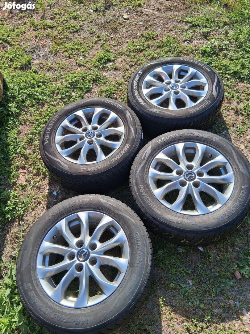 Téligumi garnitúra Mazda alufelnin eladó!
