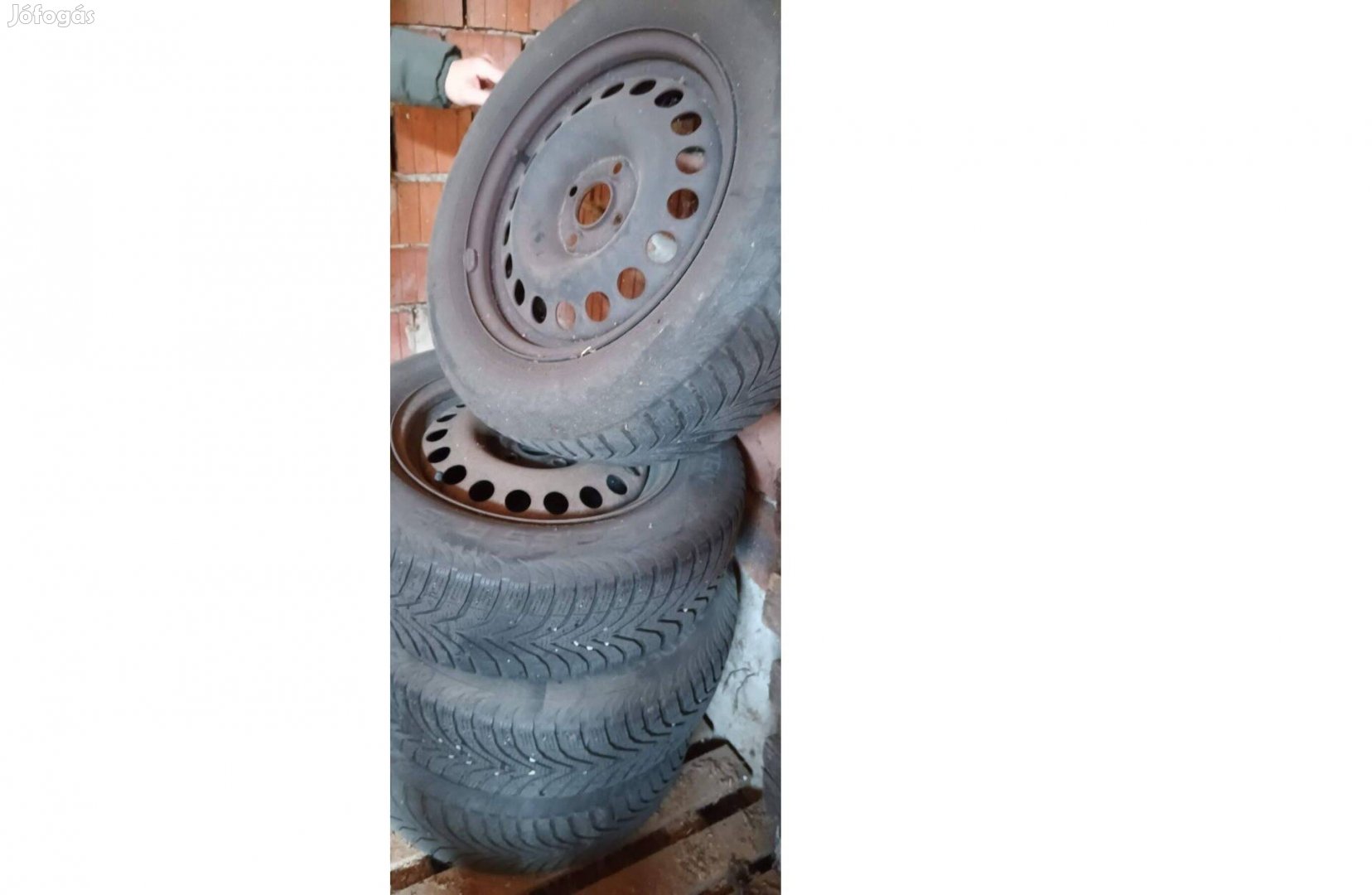 Téligumi gyári opel lemezfelnin 195/65 R15