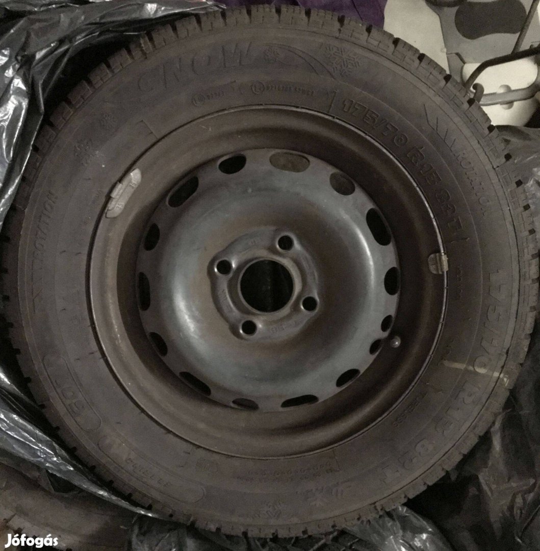 Téligumi+lemezfelni szett (4x)