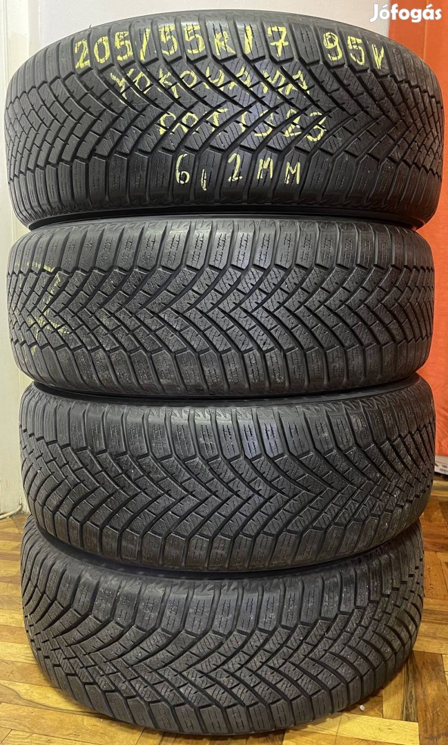 Téligumi szett 205/55r17 Yokohama 