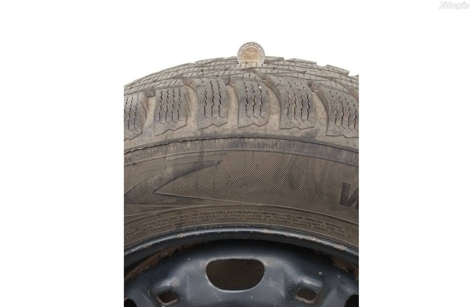 Téligumi szett keveset futott 5x100 Skoda Fabia Volkswagen polo Seat