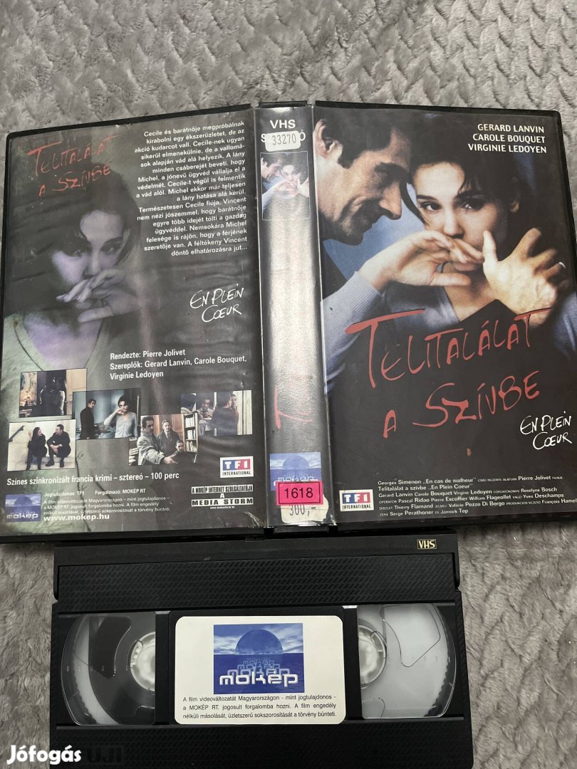 Telitalálat a szívbe vhs nagytok krimi