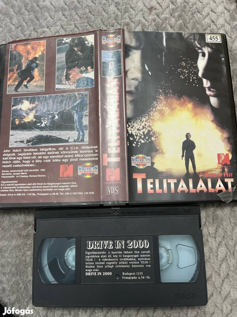 Telitalálat vhs nagytok akció drive