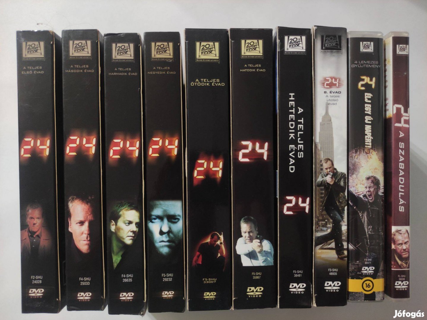 Teljes 24 DVD sorozat 1-9 évad+A szabadulás mozifilm