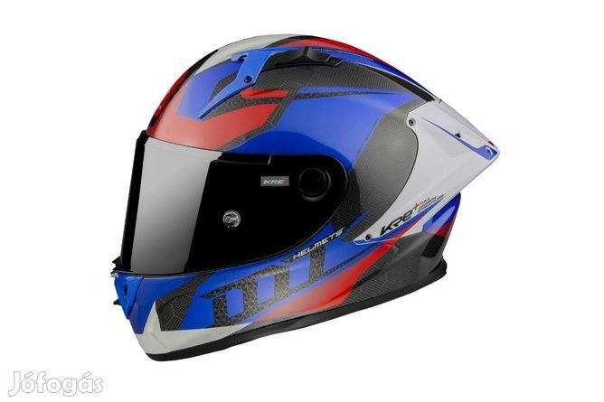 Teljes Arcú Sisak MT Helmets KRE+ Carbon Lövedék D7 kék XL