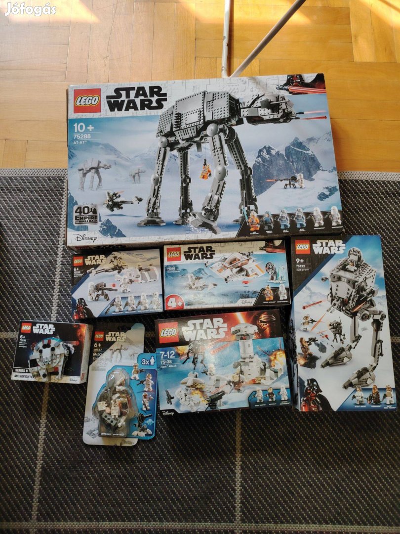 Teljes Lego Star Wars készlet Bontott+ Bázis épület doboz nélkül