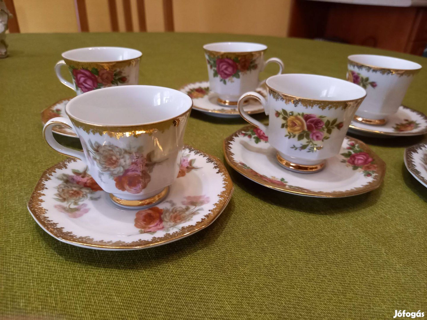 Teljes, 6 Személyes Bajor Winterling Kávéskészlet 12