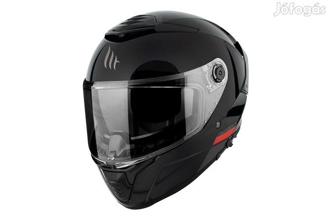 Teljes arcot védő sisak MT Helmets Thunder 4 SV fényes fekete XL