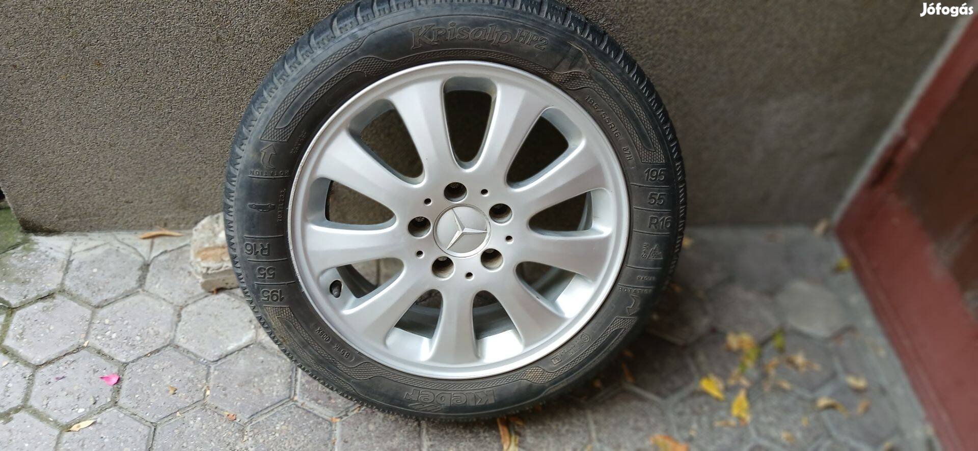 Teljes értékű pótkerék 195/55x16 gumi alufelnin