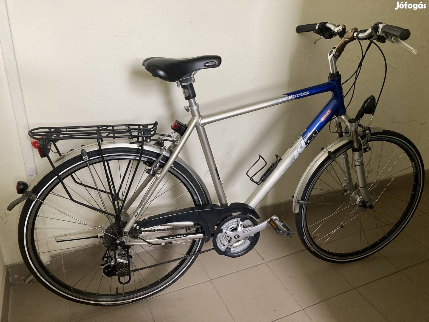 Teljes felszereltségű túra trekking kerékpár KTM force nexave 28" XL
