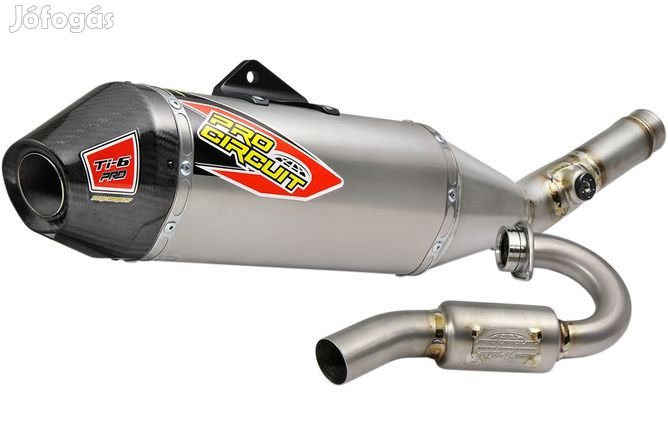 Teljes kipufogórendszer Pro Circuit TI-6 PRO titán / karbon KXF 250 20