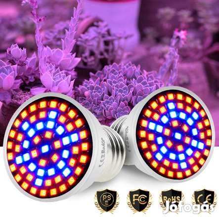 Teljes spektrumú növénynevelő LED lámpa 18W E-14-es 3658