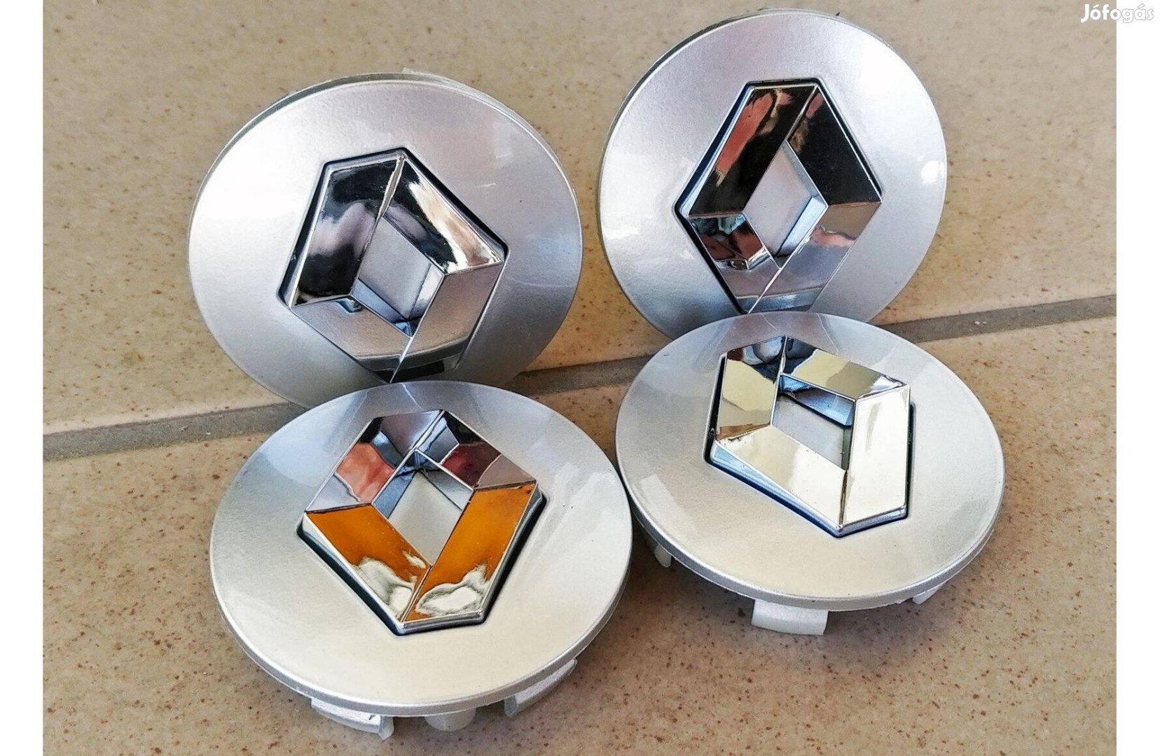 Teljesen Új, Renault felni kupak, felni közép, porvédő (57mm)