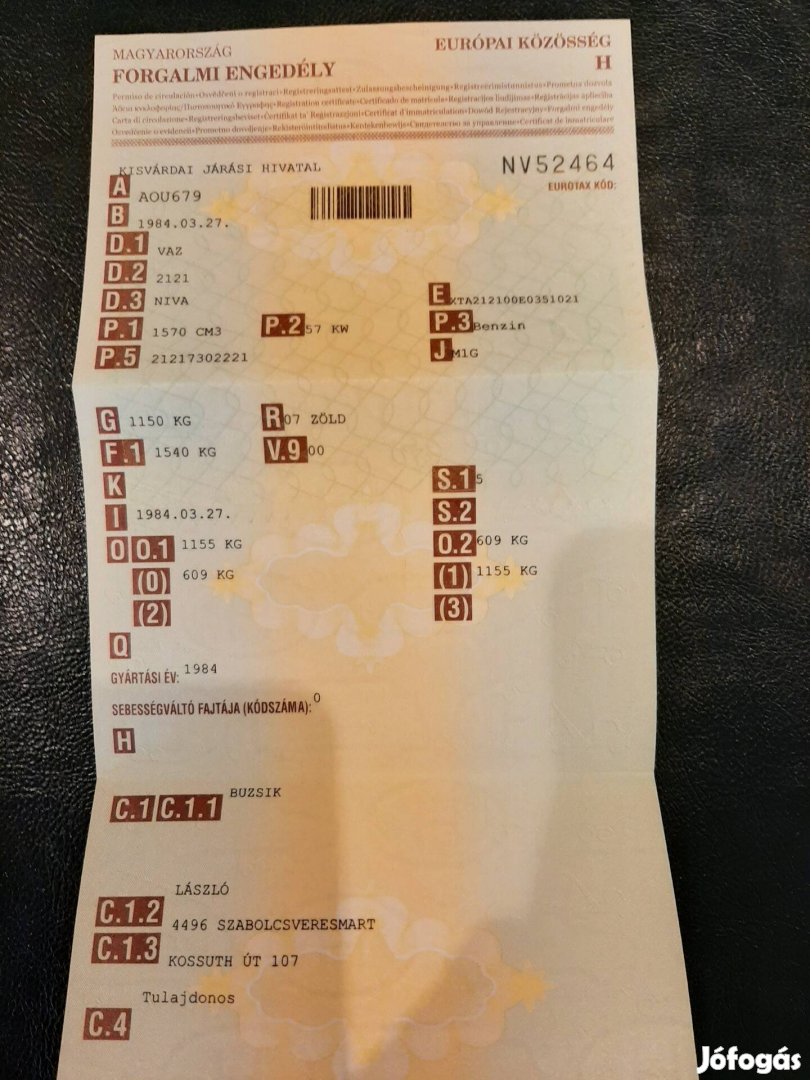 Teljesen felújított  lada níva eladó 