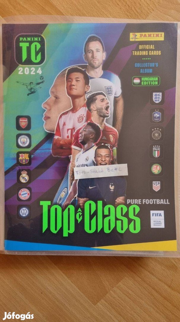 Teljesen kigyűjtött Top Class 2024 album