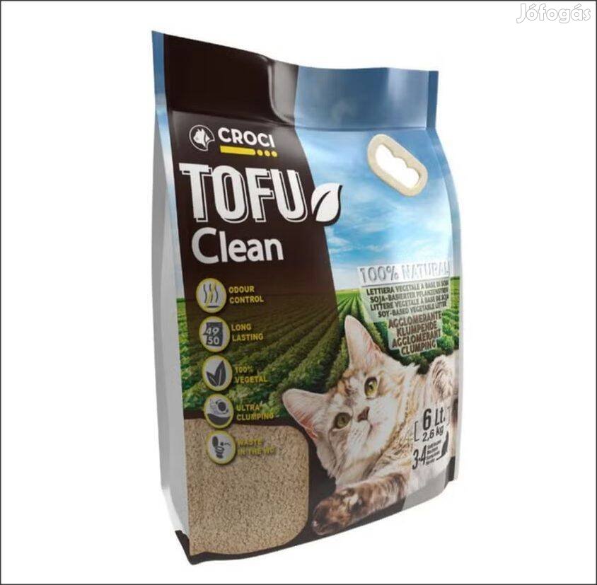 Teljesen növényi alapú könnyű apróbb szemcséjű macskaalom